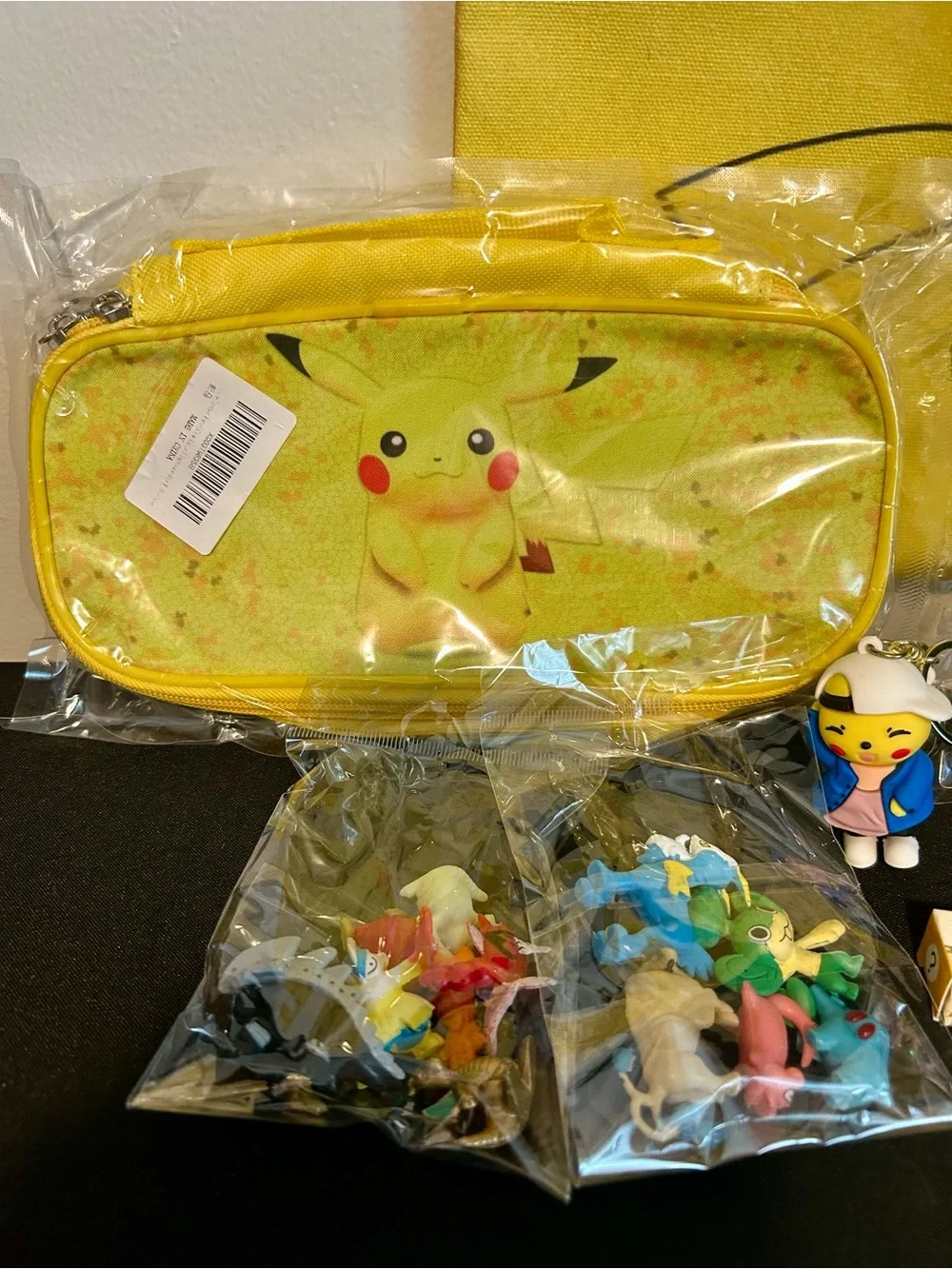 Pikachu Yellow Kids Tote Bag & Accessory Set